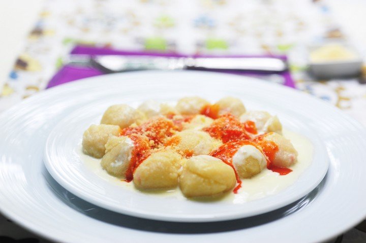 Ñoquis rellenos por Blanca Cotta (Clarin)
