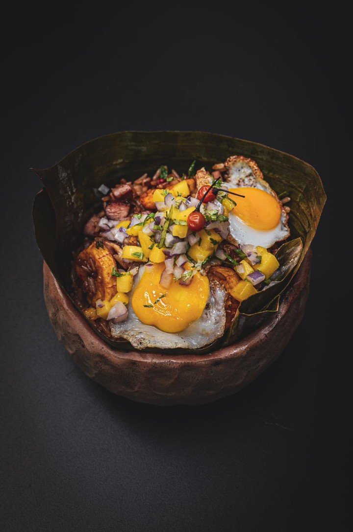 Receta de arroz chaufa. Foto: Amazonia Brasas