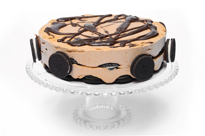 Torta cheesecake de Oreo de MADA patisserie.