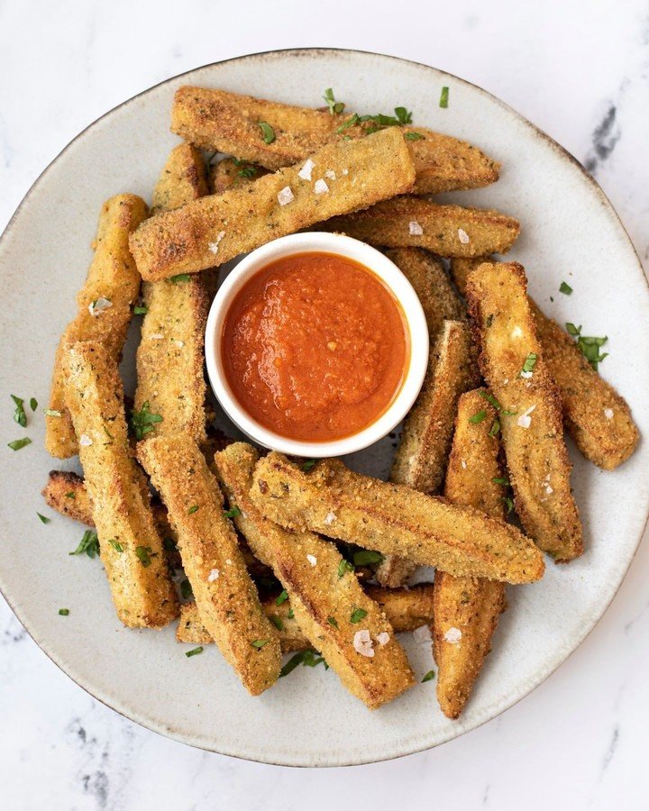 Milanesa de zucchini