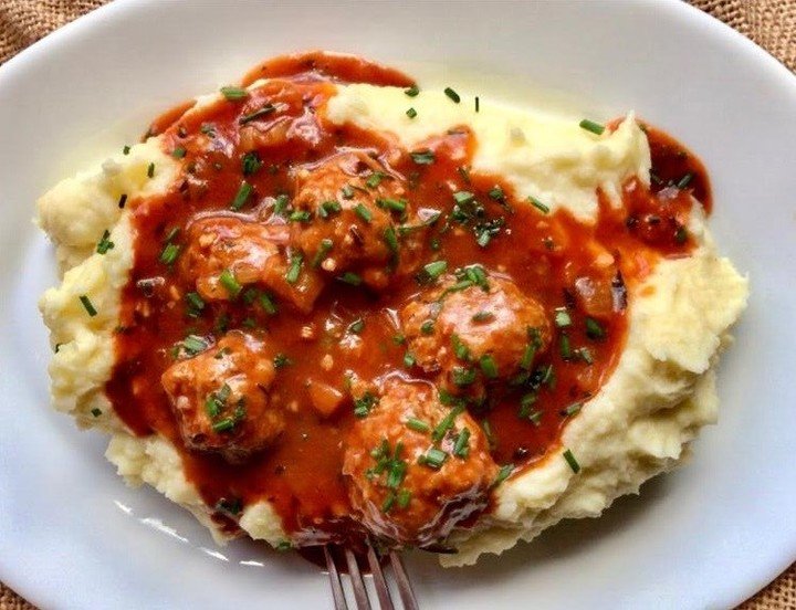 Albondigas de pollo. Foto: @healthycooking.ar