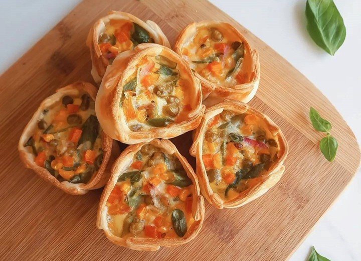 Canastitas primavera. Foto @mamialhorno.