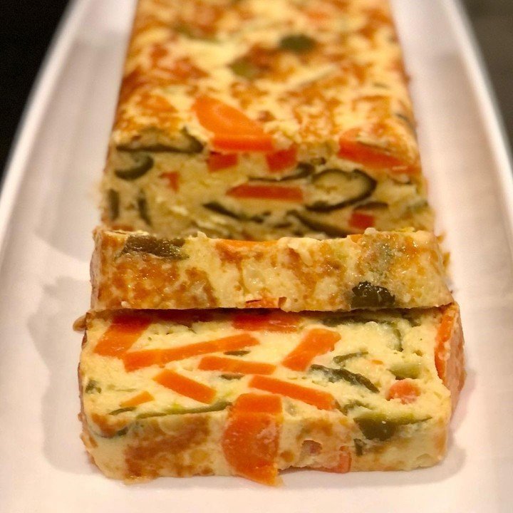 Budin de zapallitos y zanahoria. Foto: @daniela_lopilato