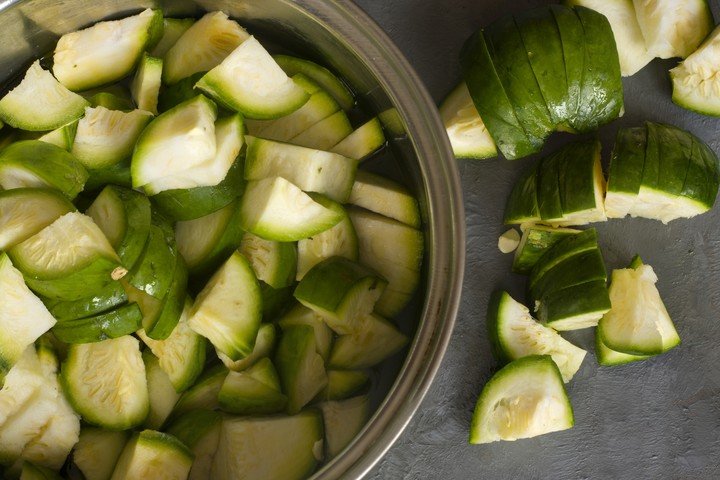 El zapallito es una hortaliza muy versatil en la cocina. Foto: Shutterstock.
