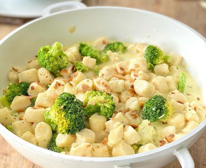 Receta de ñoquis de ricota. Foto Instagram @jordanaklad.